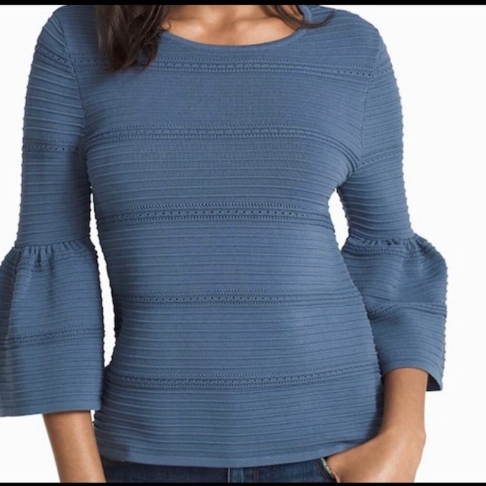White House Black Market Bell sleeved sweater size XS